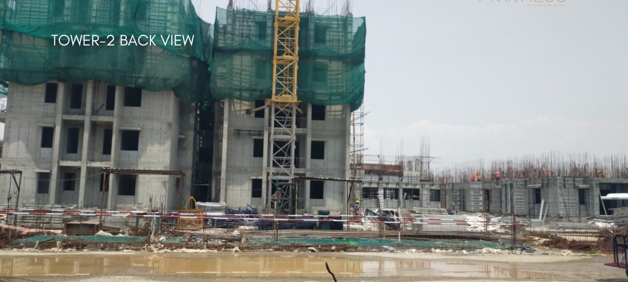 DSR The Address Tower 6 Latest Construction Status - High Rise Apartments Bangalore
