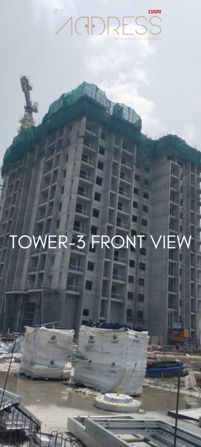 DSR The Address Tower 5 Building Progress - Luxury Residential Project